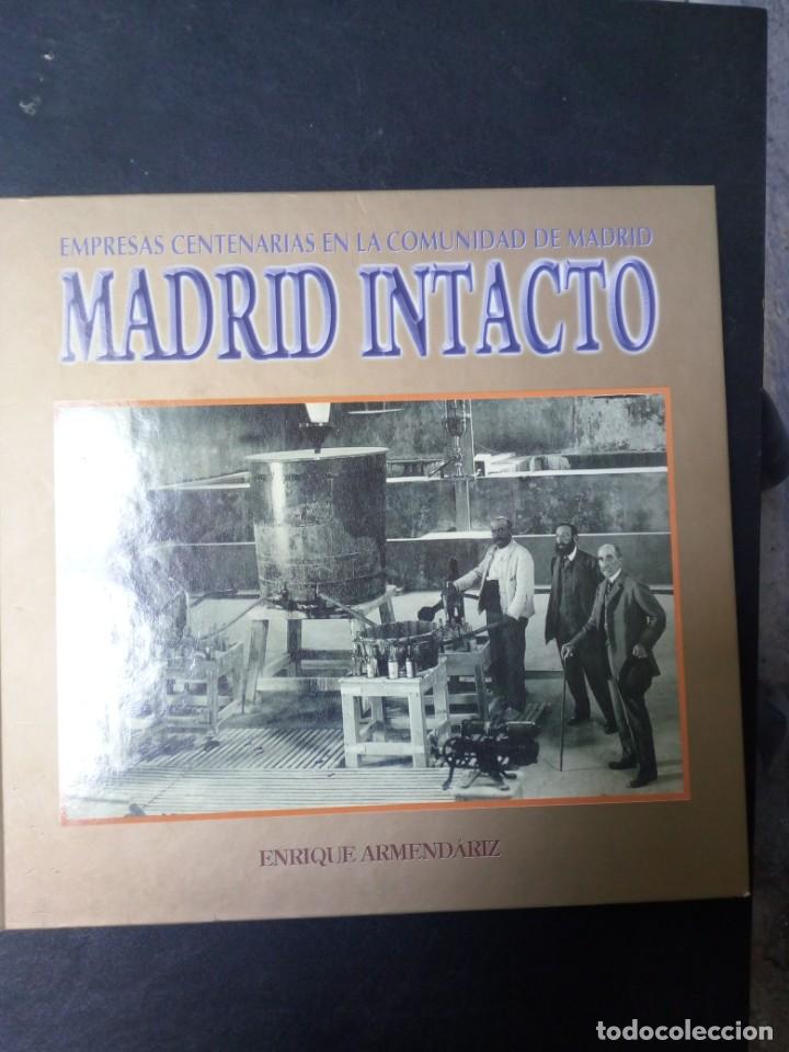 Libros de segunda mano: Madrid Intacto. Empresas Centenarias en la Comunidad de Madrid - Enrique Armendariz