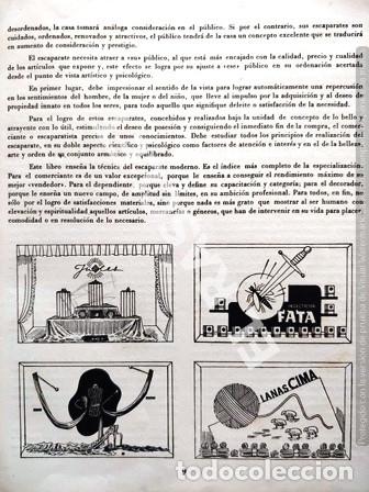 Libros de segunda mano: ANTIG&Uuml;O LIBRO - EL ARTE DEL ESCAPARATE - DE M.B. MERC&Eacute; - Foto 3