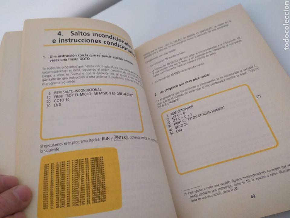 Libros de segunda mano: Basic. Programaci&oacute;n. Ernesto Lowy Frutos y otros. SM. Inform&aacute;tica - Foto 11