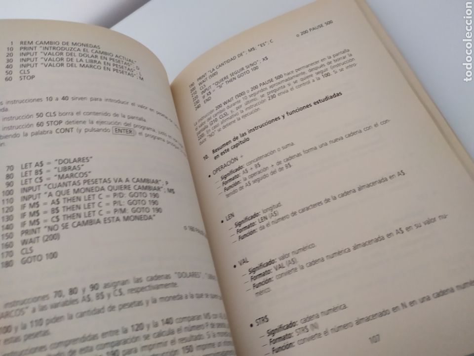 Libros de segunda mano: Basic. Programaci&oacute;n. Ernesto Lowy Frutos y otros. SM. Inform&aacute;tica - Foto 13