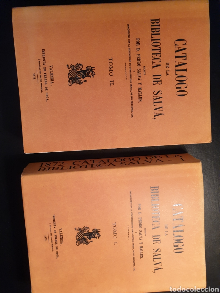 Libros de segunda mano: Cat&aacute;logo de la biblioteca de Salv&agrave;