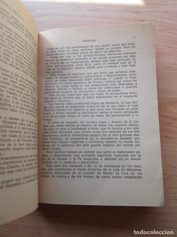 Libros de segunda mano: MESALINA de Hellen H. Maclean. Ed. Rodegar 1967. - Foto 4