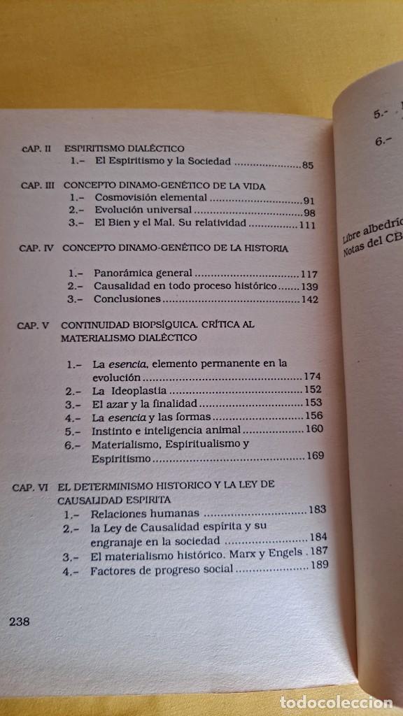 Libros de segunda mano: MANUEL S. PORTEIRO - ESPIRITISMO DIAL&Eacute;CTICO - EDICOMUNICACION 1990 - Foto 5