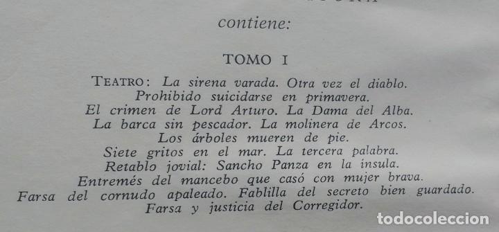 Libros de segunda mano: ALEJANDRO CASONA - OBRAS COMPLETAS - I. - AGUILAR - 1965 - Foto 4