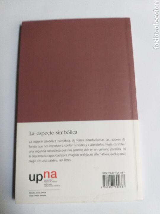 Libros de segunda mano: La especie simb&oacute;lica Agust&iacute;n S&aacute;nchez Vidal - Foto 5