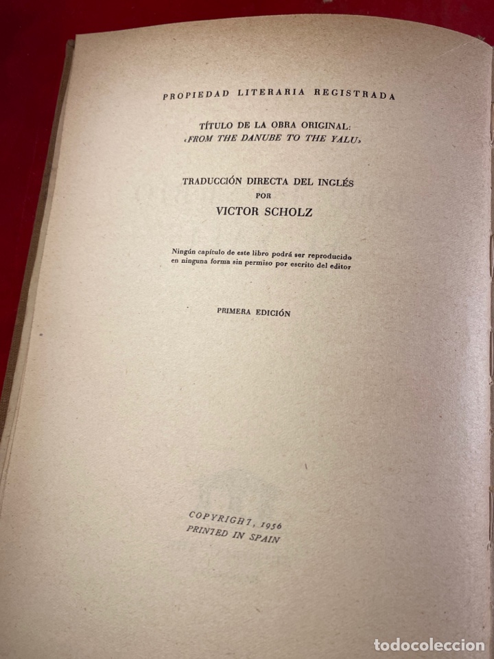 Libros de segunda mano: Del Danubio al Yal&uacute; - Foto 2