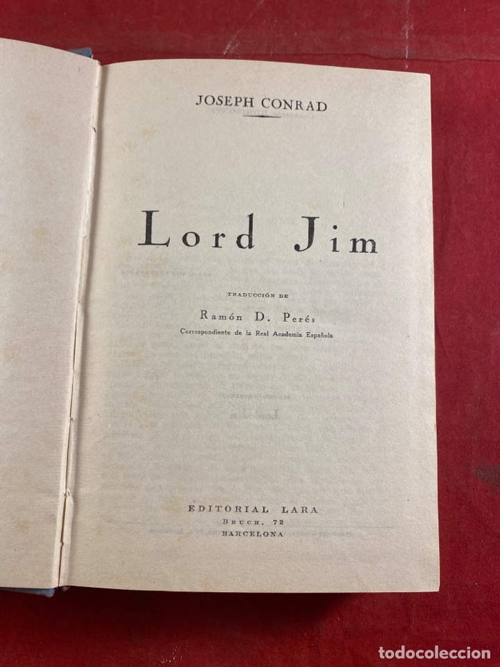 Libros de segunda mano: LORD JIM - Foto 1