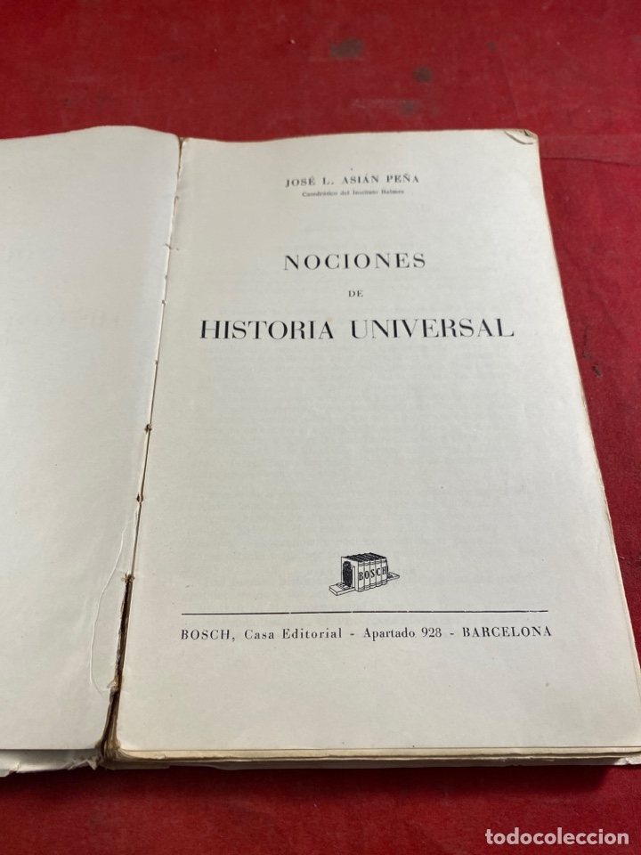 Libros de segunda mano: Nociones de historia universal - Foto 2