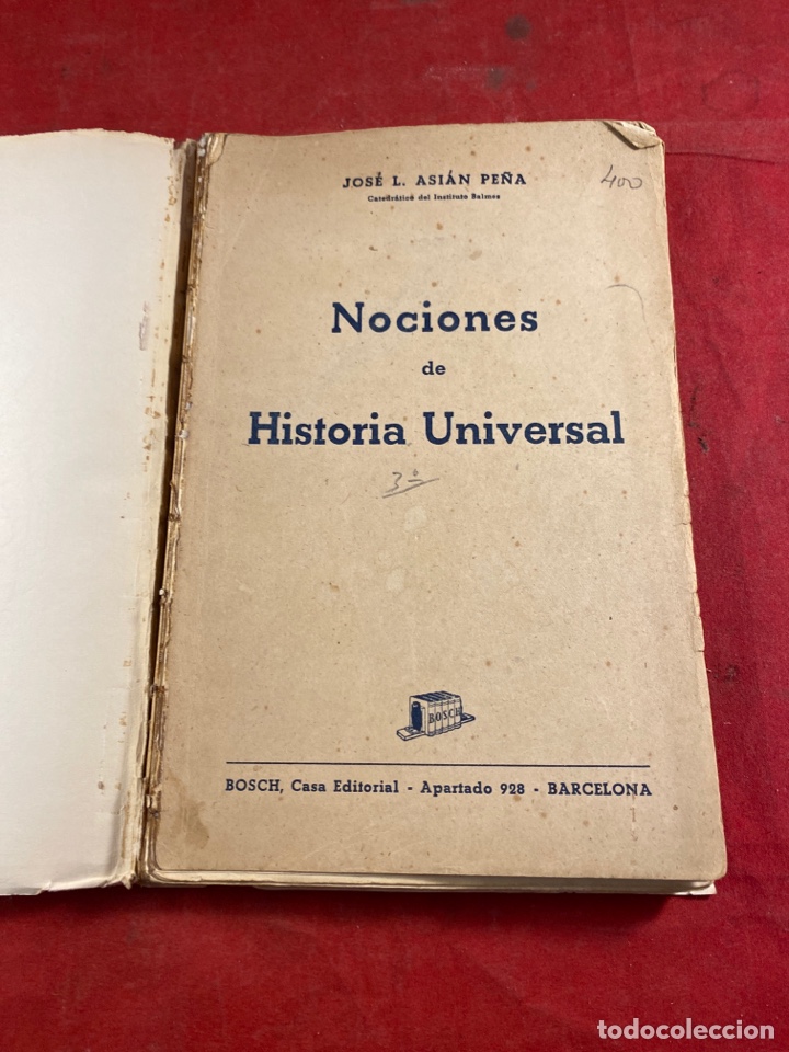 Libros de segunda mano: Nociones de historia universal - Foto 1
