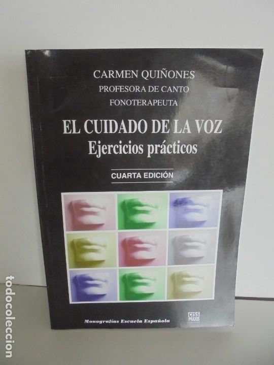 Libros de segunda mano: EL CUIDADO DE LA VOZ. EJERCICIOS PRACTICOS. CARMEN QUI&Ntilde;ONES. CISSPRAXIS. 2001. - Foto 1
