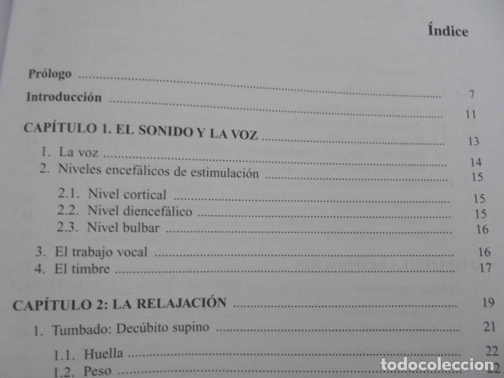 Libros de segunda mano: EL CUIDADO DE LA VOZ. EJERCICIOS PRACTICOS. CARMEN QUI&Ntilde;ONES. CISSPRAXIS. 2001. - Foto 12