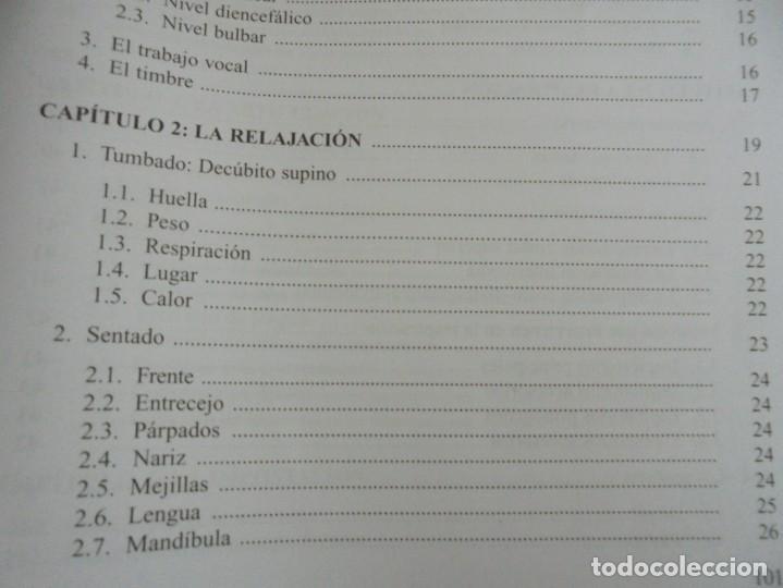 Libros de segunda mano: EL CUIDADO DE LA VOZ. EJERCICIOS PRACTICOS. CARMEN QUI&Ntilde;ONES. CISSPRAXIS. 2001. - Foto 13