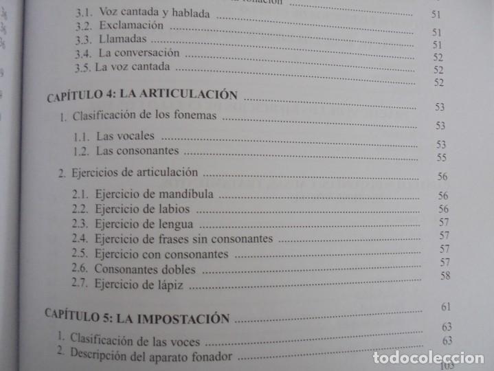 Libros de segunda mano: EL CUIDADO DE LA VOZ. EJERCICIOS PRACTICOS. CARMEN QUI&Ntilde;ONES. CISSPRAXIS. 2001. - Foto 17