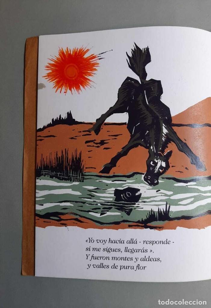 Libros de segunda mano: Jos&eacute; Rueda El Caballo y el Mar Xilografias - Foto 2