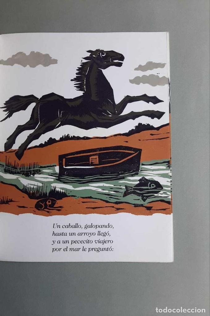 Libros de segunda mano: Jos&eacute; Rueda El Caballo y el Mar Xilografias - Foto 3