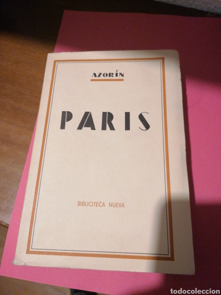 Libros de segunda mano: Azorin. Par&iacute;s. 1966 edicion - Foto 1