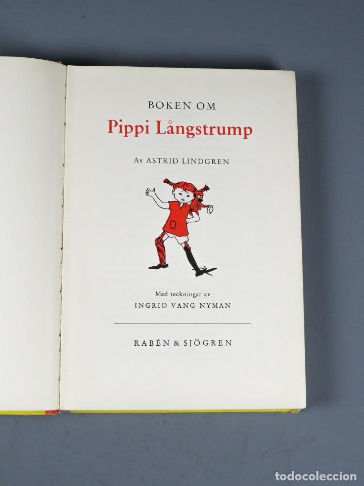 Libros de segunda mano: BOKEN OM PIPPI LANGSTRUMP - ASTRID LINDGREN - STOCKOLM 1966 - Foto 2