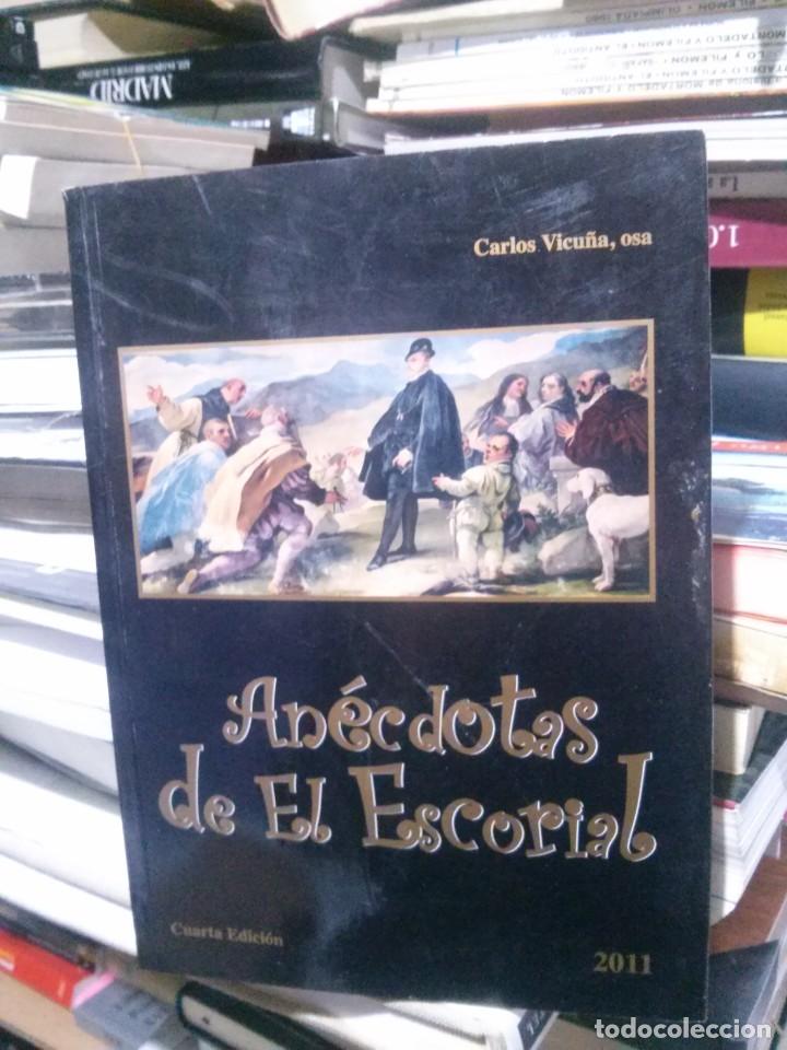 Libros de segunda mano: AN&Eacute;CDOTAS DE EL ESCORIAL, CARLOS VICU&Ntilde;A, OSA - Foto 1
