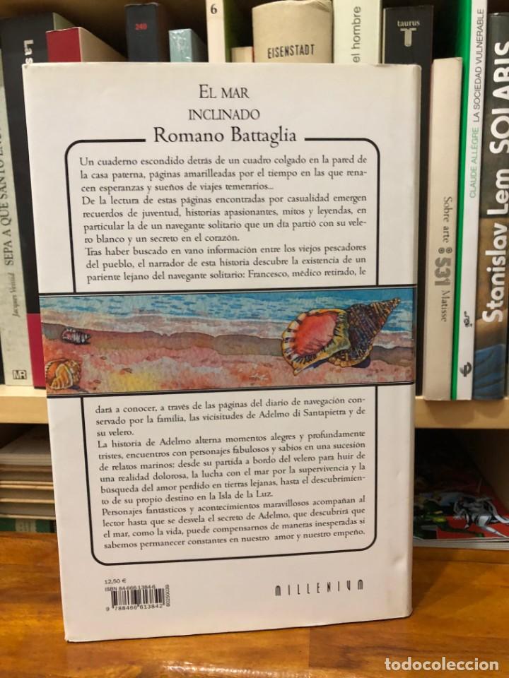 Libros de segunda mano: El mar inclinado. Romano Battaglia. Millenium Vergara. Autoayuda - Foto 2