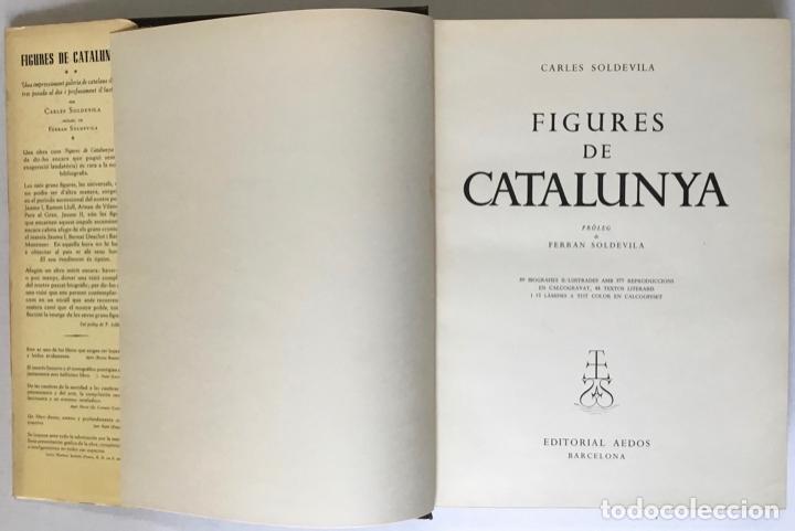 Libros de segunda mano: FIGURES DE CATALUNYA. - SOLDEVILA, Carles. - Foto 2