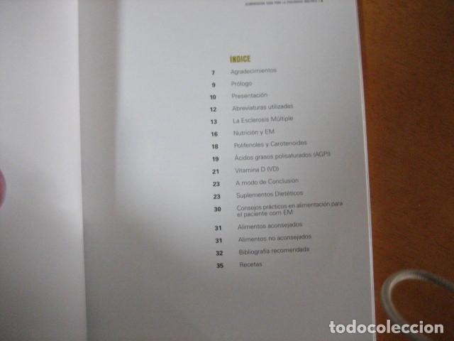 Libros de segunda mano: JAVIER OLASCOAGA, ALIMENTACION SANA PARA LA ESCLEROSIS MULTIPLE NUEVO - Foto 6
