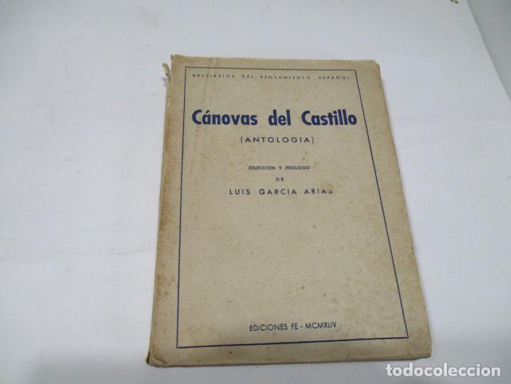 Libros de segunda mano: CANOVAS DEL CASTILLO Antolog&iacute;a W5618 - Foto 1