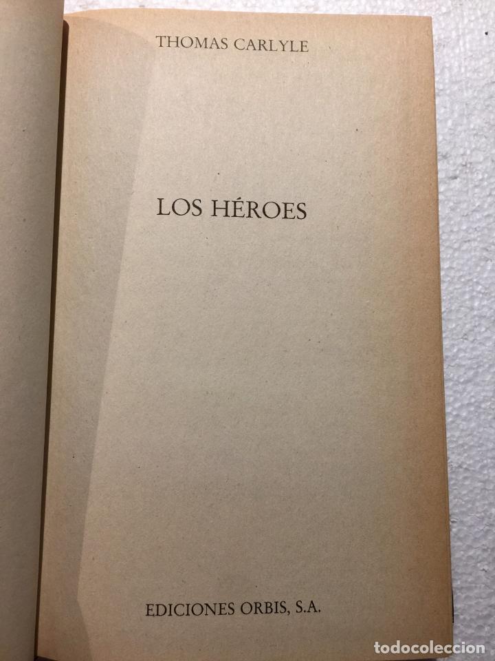 Libros de segunda mano: Los heroes. Biblioteca de Historia - Thomas Carlyle - Foto 4