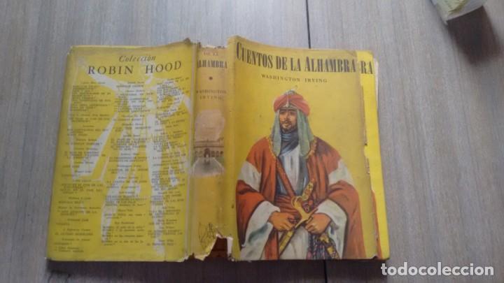 Libros de segunda mano: COLECCION ROBIN HOOD - CUENTOS DE LA ALHAMBRA - - Foto 1