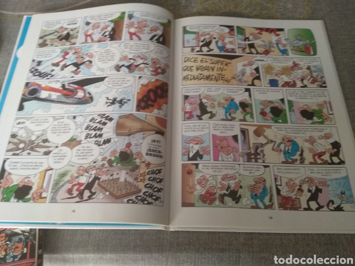 Libros de segunda mano: MORTADELO Y FILEMON - LOS INVENTOS DEL PROFESOR BACTERIO ( PLURAL ) - Foto 2