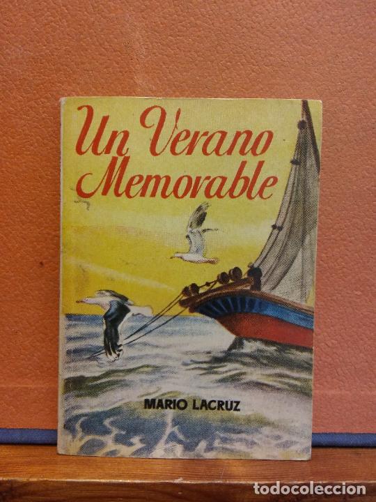 Libros de segunda mano: UN VERANO MEMORABLE. MARIO LACRUZ. EDICIONES GP - Foto 1