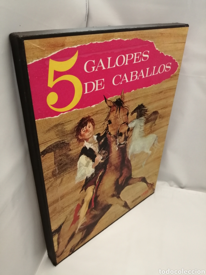 Libros de segunda mano: 5 Galopes de caballos (Primera edici&oacute;n en estuche ilustrado) - Foto 8