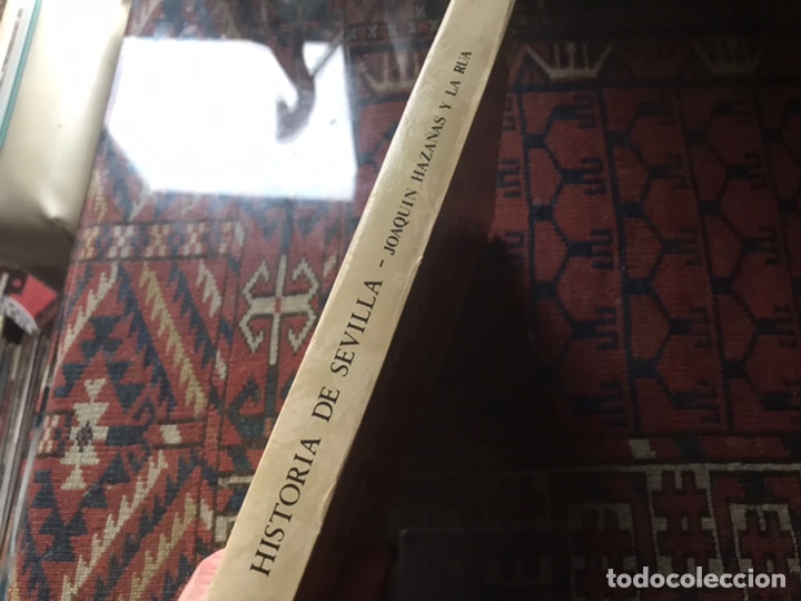Libros de segunda mano: Historia de Sevilla. Joaqu&iacute;n haza&ntilde;as y la r&uacute;a - Foto 3