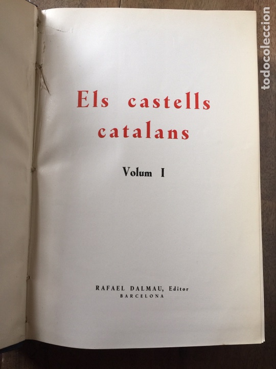 Libros de segunda mano: Els Castells Catalans. Rafael Dalmau editor 1967-1979 - Foto 2