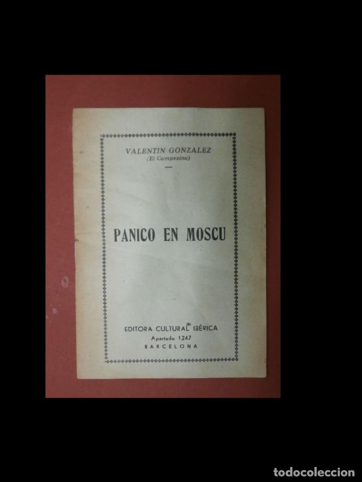 Libri di seconda mano: Panico en Moscu. Valentin Gonzales (El Campesino)
