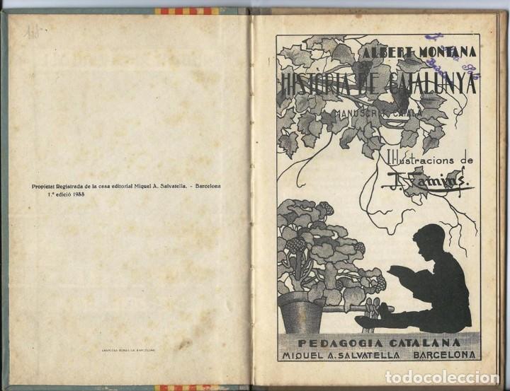 Libros de segunda mano: Hist&ograve;ria de Catalunya - Foto 3