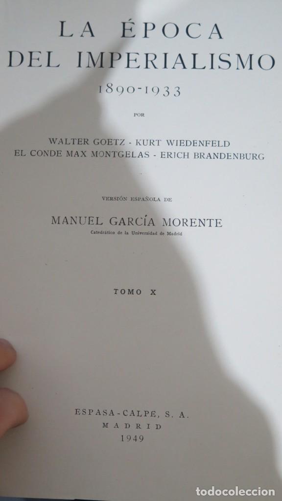 Libros de segunda mano: LA EPOCA DEL IMPERIALISMO. VV.AA - Foto 2