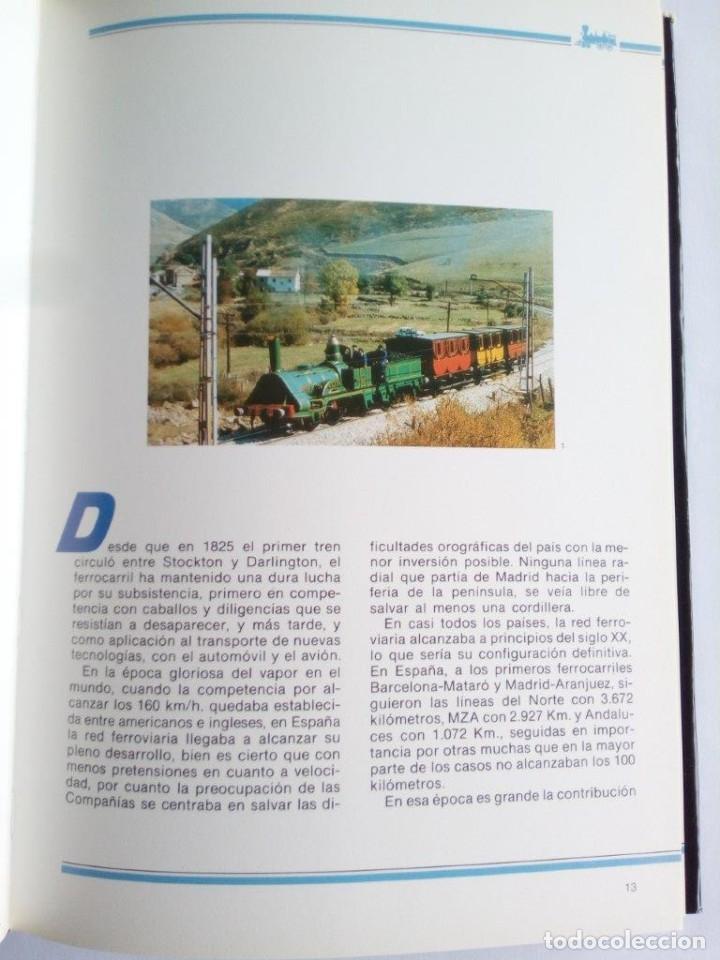Libros de segunda mano: EL FERROCARRIL EN ESPA&Ntilde;A. ADAF - Foto 2