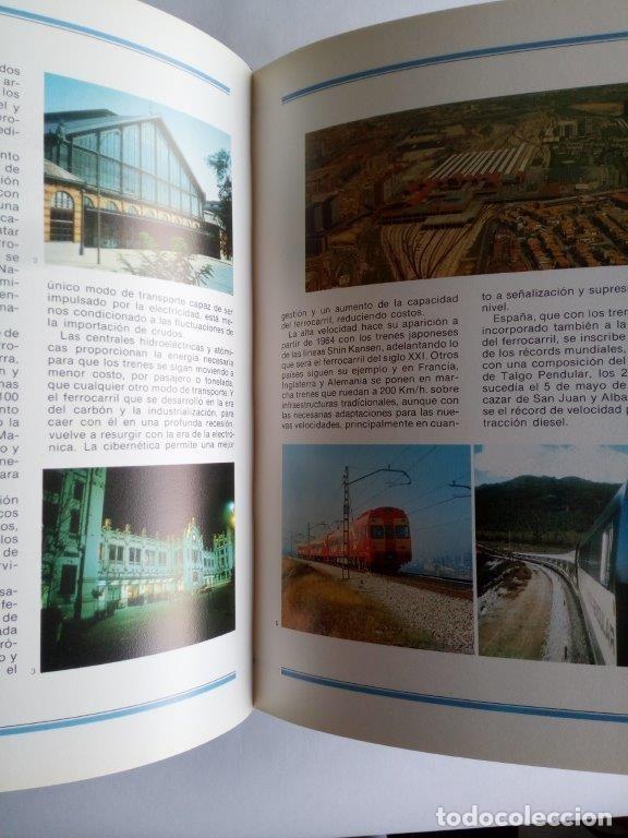 Libros de segunda mano: EL FERROCARRIL EN ESPA&Ntilde;A. ADAF - Foto 3