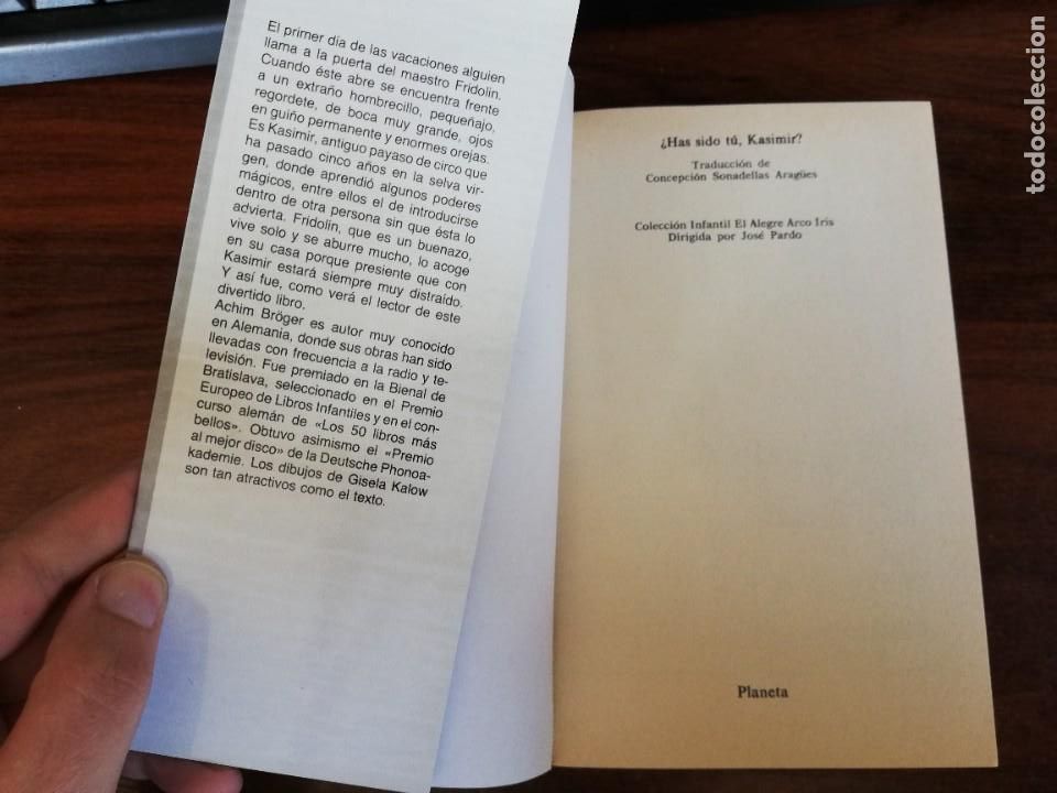 Libros de segunda mano: &iquest;HAS SIDO T&Uacute; KASIMIR? - ACHIM BR&Ouml;GER - Foto 4