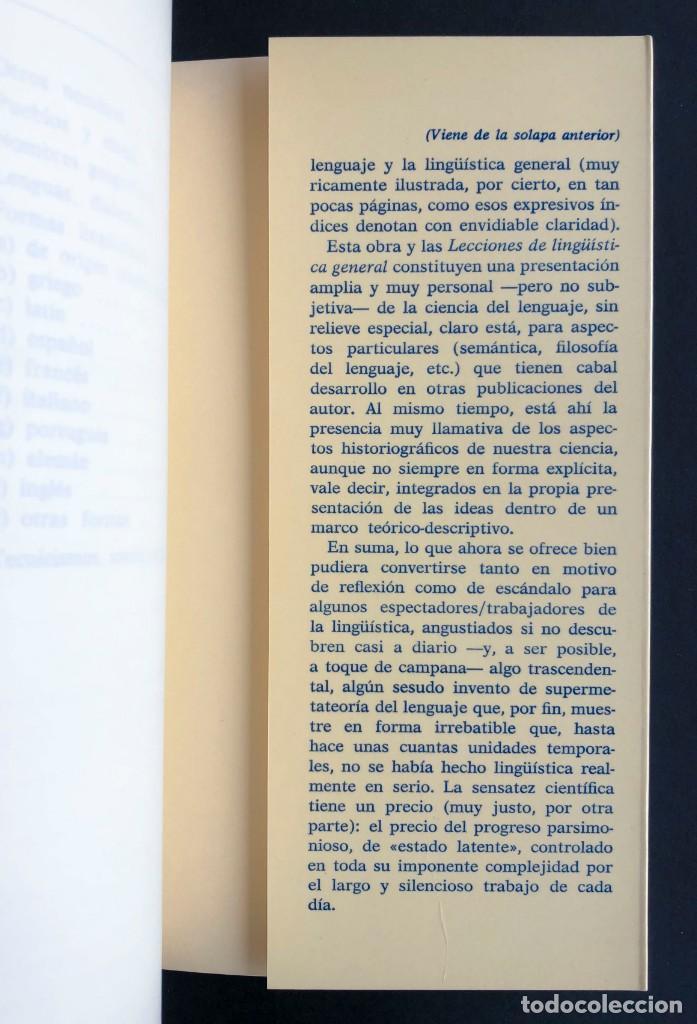 Libros de segunda mano: Introducci&oacute;n a la Ling&uuml;&iacute;stica. Eugenio Coseriu - Foto 3