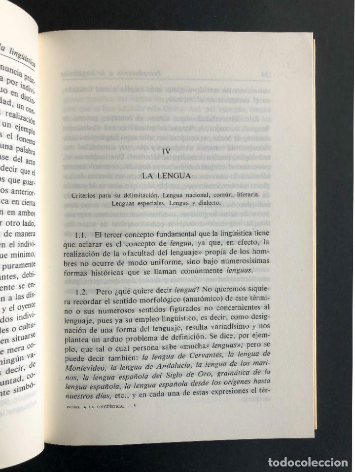 Libros de segunda mano: Introducci&oacute;n a la Ling&uuml;&iacute;stica. Eugenio Coseriu - Foto 7