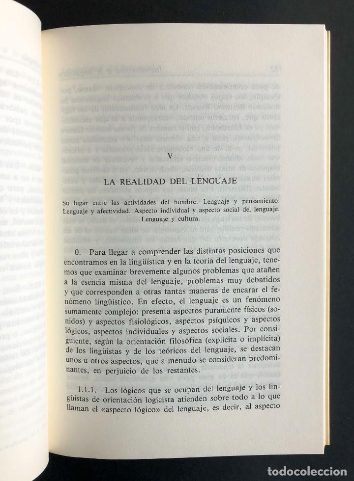 Libros de segunda mano: Introducci&oacute;n a la Ling&uuml;&iacute;stica. Eugenio Coseriu - Foto 8