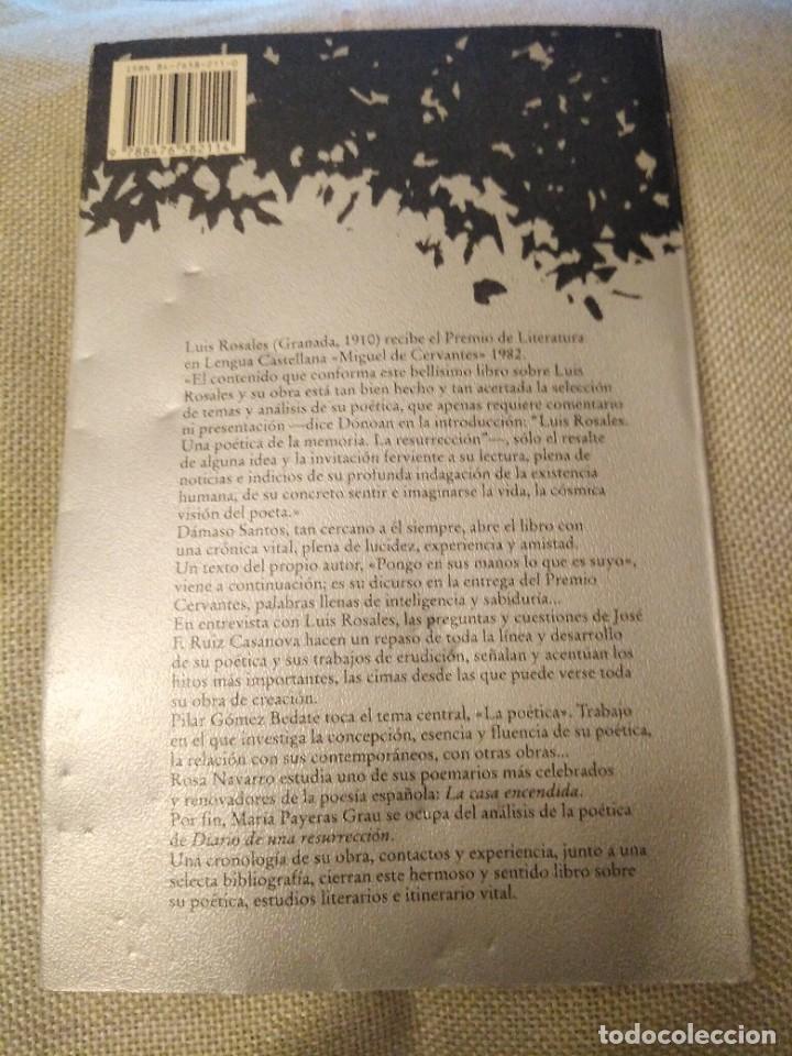 Libros de segunda mano: Luis Rosales. Premio Miguel de Cervantes 1982 - Foto 2