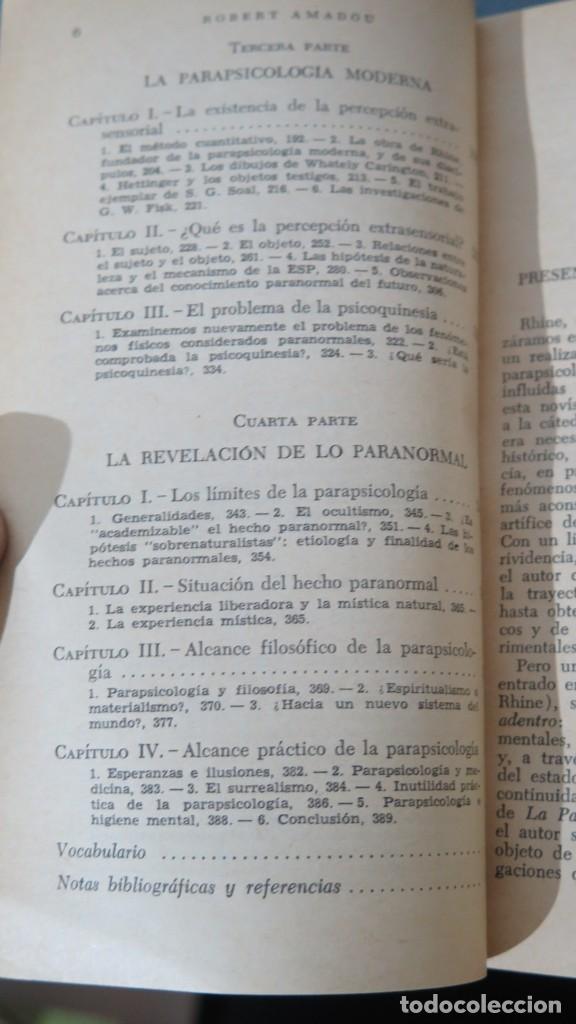 Libros de segunda mano: LA PARAPSICOLOGIA. AMADOU - Foto 3