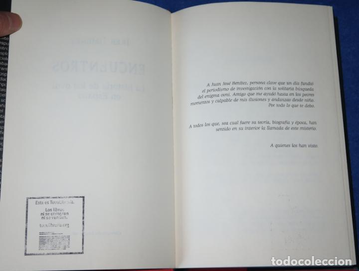 Libros de segunda mano: Encuentros - Iker Jim&eacute;nez - C&iacute;rculo de lectores (2007) - Foto 2