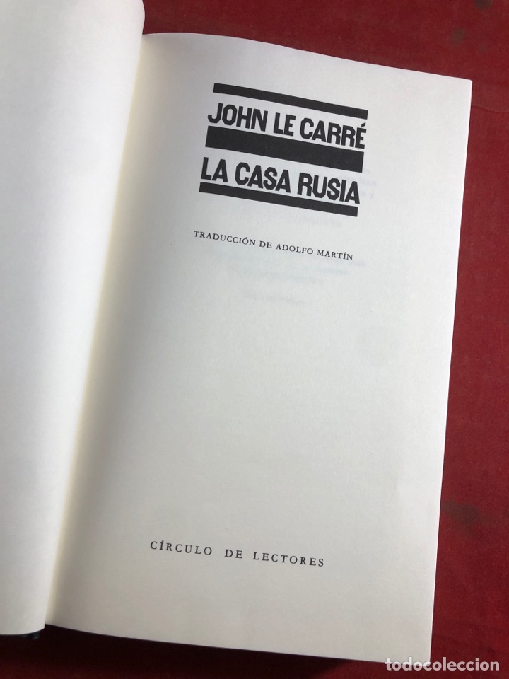Libros de segunda mano: JOHN LE CARR&Eacute; LA CASA RUSIA - Foto 2