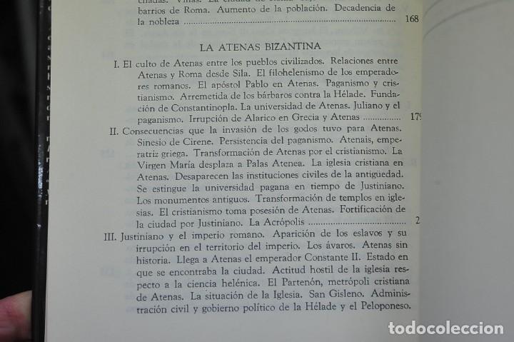 Libros de segunda mano: Roma y Atenas en la Eda Media. Ferdinand GREGOROVIUS - Foto 4