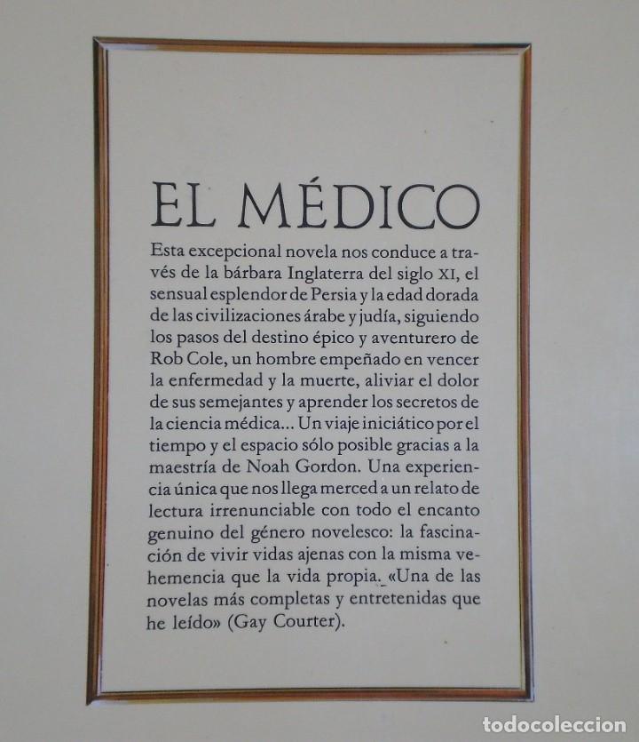Libros de segunda mano: LIBRO, EL MEDICO, NOAH GORDON, ED. B.S.A. - Foto 2