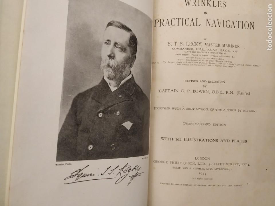 Libros de segunda mano: CAPTAIN LECKT WRINKLES IN PRACTICAL NAVIGATION 1947 - Foto 1