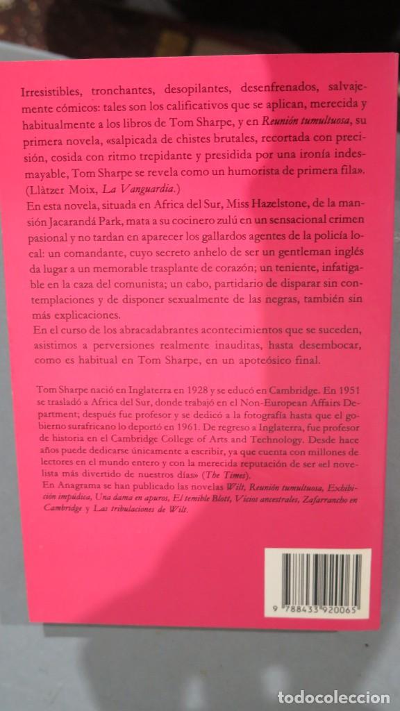Libros de segunda mano: TUMULTUOSA. SHARPE. EDICION ARGENTINA - Foto 2